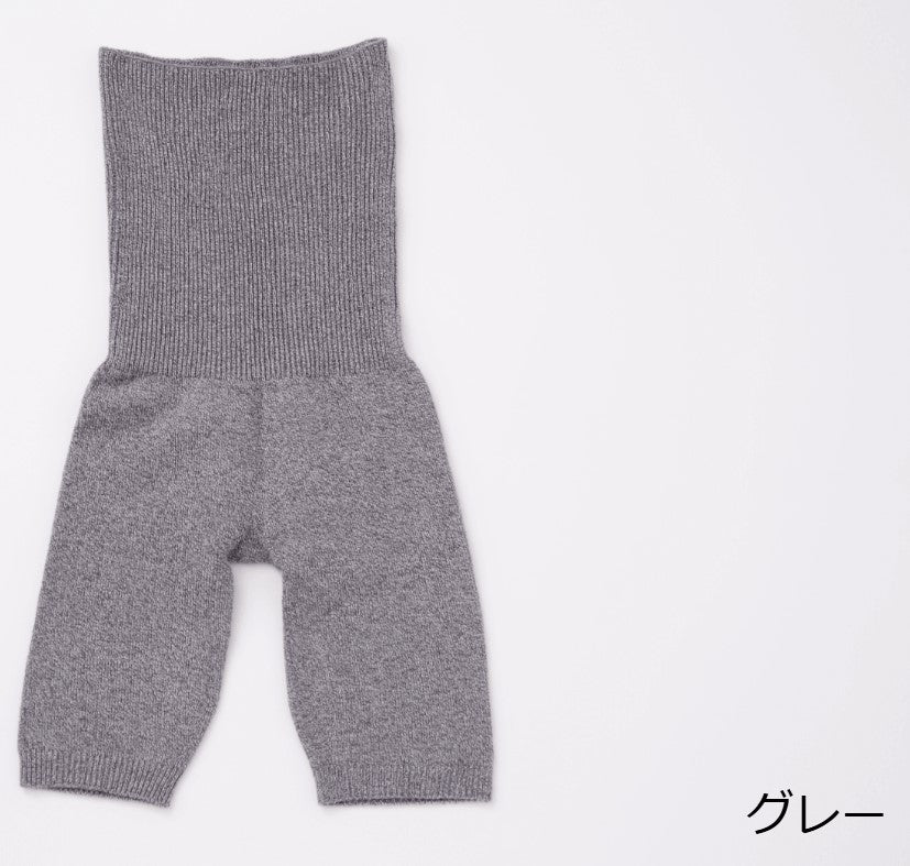 内絹外綿のはらまきパンツ(5分丈)