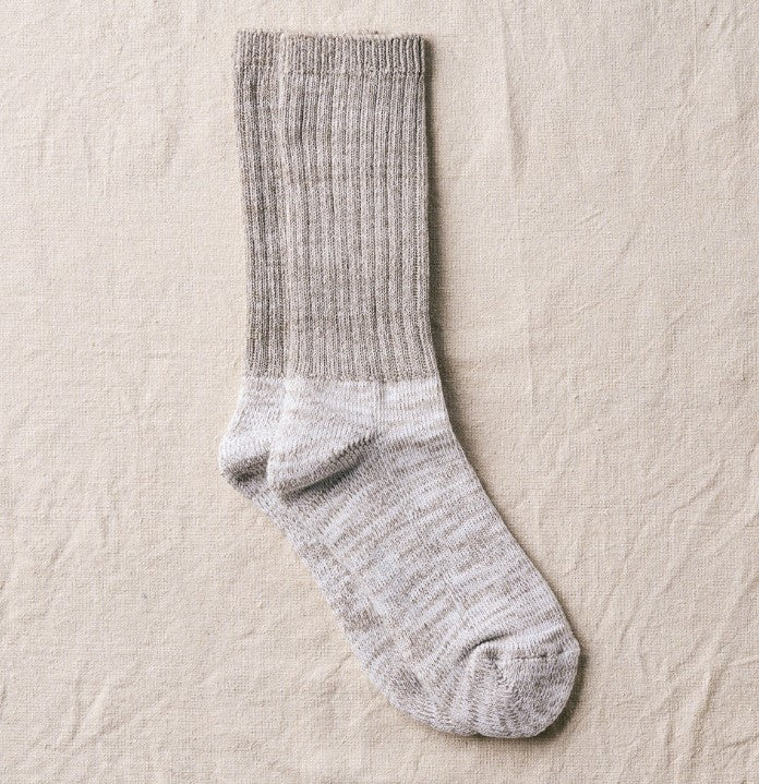 Organic Cotton Pile Socks