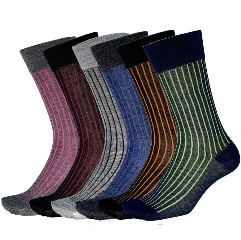 WOOL BLEND ストライプ