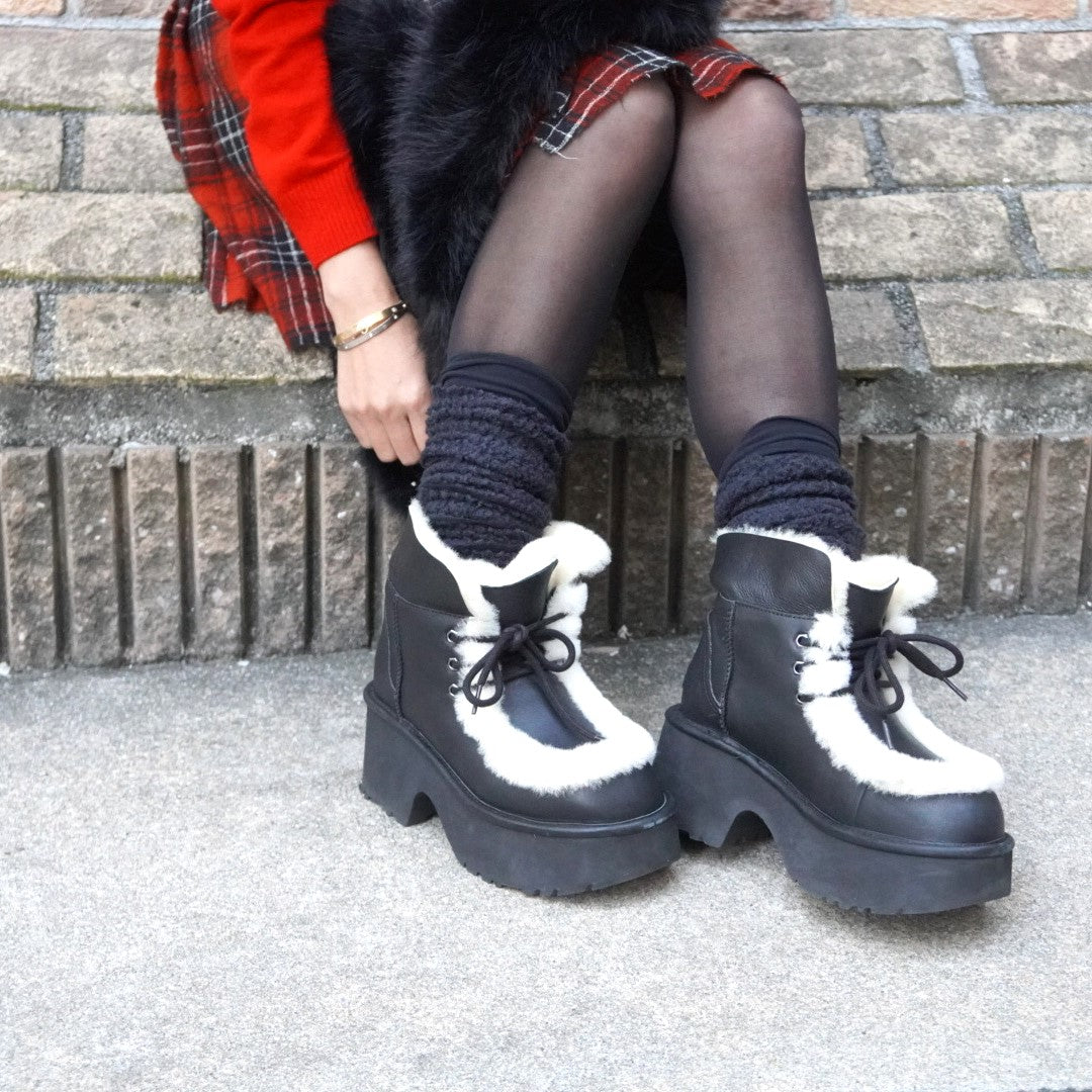 bamboo socks "Leg Warmer Socks” ~Naoko Takai Collaboration~