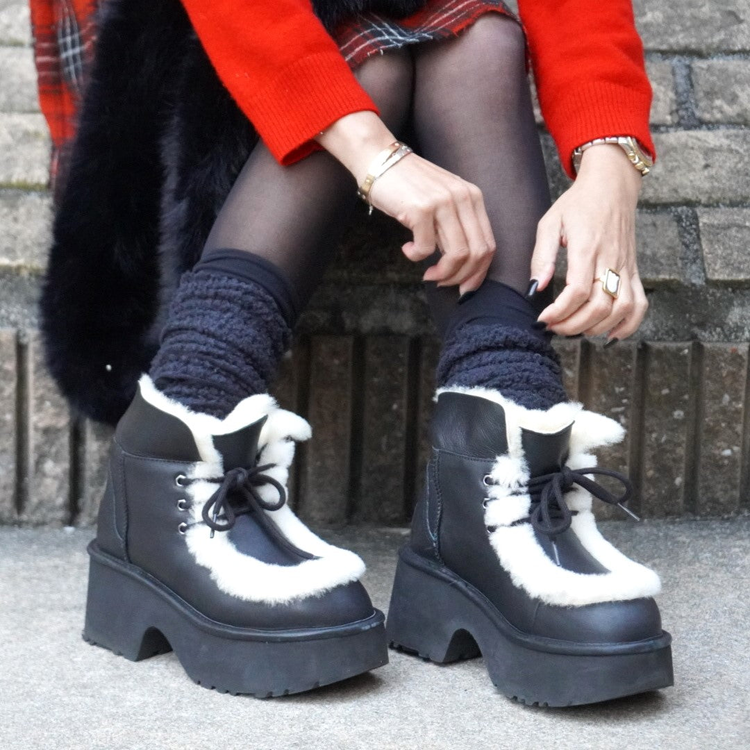 bamboo socks "Leg Warmer Socks” ~Naoko Takai Collaboration~