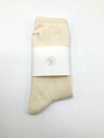 ELEPHANT CLUB オーガニックコットン/平編みソックス OGS-1